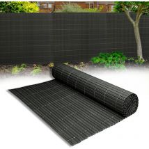 Froadp - Canniccio Privacy in pvc 180x700cm Recinzione Privacy Balcone Frangivento con Fascette e Doghe Rinforzate Internamente Recinzione Tappetino