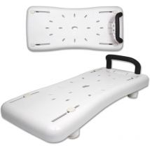 Planche de Bain, Siège de Douche pour Adultes Seniors Femmes Enceintes avec Poignée Noire - Froadp