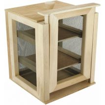 Fromager de table avec plateau 2 étagères 24 x 20 x 20