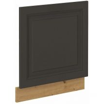 Frontblende für integrierten Geschirrspüler 60 cm Stilo Grau + Eiche Artisan