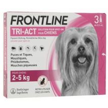 Frontline 3 Tri-act Pipetten - Für Hunde Von 2 Bis 5 Kg