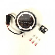 Frontscheinwerfer Rund Ø112mm Led 6000k 12v 25w Evox Für Roller
