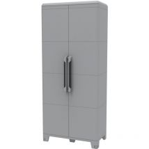 Frottee Kleiderschrank aus Harz 2 Türen Cm. 78 x 43 x 184 h