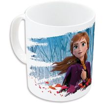 Tazza Frozen Disney Believe 325 Ml Ceramica Lilla