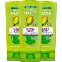 Fructis balsamo set 3 confezioni definizione hydra ricci capelli da mossi a ricci 200 ml l'uno