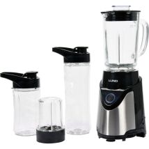 Frullatore a immersione Lund 500W – 67703 – Brocca in vetro 0,6L, Acciaio inox, BPA Free – Frullati, Succhi, Cocktail