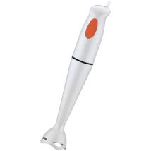 Frullatore ad Immersione 300W Mixer Tritatutto Bianco Lama 2 Ali Cucina