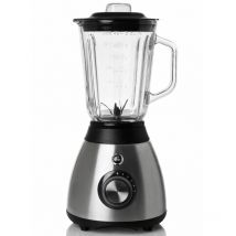 Melchioni - Frullatore con bicchiere in vetro 600W frullo glass family