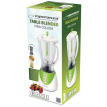 Esperanza - Miscelatore Kielichowy EKM0023G pina colada - Miscelatore 450W - biaåy/zielony