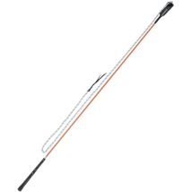 Frusta carrot stick rigida con punta in cuoio 150 cm - Arancione