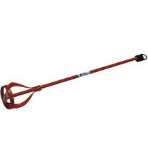 Frusta miscelatore esagonale malta colla d 80 mm lungh 400 mm 400x80 Axel