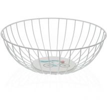 Frutero Versa bicicleta metal acero madera mdf 28 x 10 x 28 cm