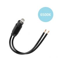 Mapam - Frutti elettrici compatibili con supporti Vimar Arké grigio scuro interruttore presa pulsante schuko deviatore Led spia bianco freddo