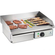 Royal Catering - Plancha eléctrica fry-top - 55 cm - liso - 1 x 3,0 kW