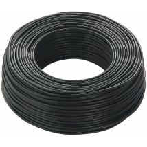 Fs17 Unipolares Elektrokabel, Abschnitt 1,5 Mm2, Schwarz Farbe, 50 M Strang