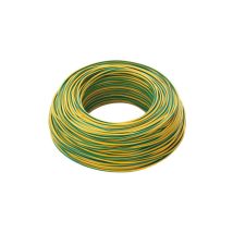 Fs17 Unipolares Elektrokabel, Abschnitt 4 Mm2, Farbe Gelb Grün, 100 M Strang