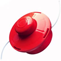 Nemaxx - Fadenkopf für Motorsense [fadenkopf M10 gewinde] – Fadenspule Rasentrimmer Mähkopf – Trimmer Kopf Spule für Motorsense – Freischneider Spule