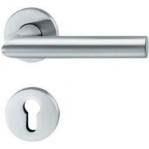 ZT-Drückergarnitur wc Alu F1 VK8, 0 12 1076 - FSB