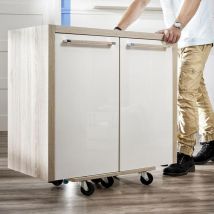 Wolfcraft - Chariot à plateforme divisible pour meuble ft 300