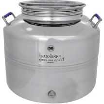 Sansone - fût conteneur en acier inoxydable LT.30