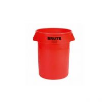 Rubbermaid - Fût polyvalent rouge 121 l pe d. extérieur 560xH692 mm