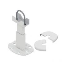 Fuß für Aluminium-Heizkörper, weiß, 1 Stück.