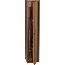 Fuciliera Portafucili a Chiave 4 Posti 1400x250x250 mm con Tesoretto Technomax