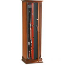 Fuciliera Portafucili a Chiave Serie 5 Armi Con Tesoretto Technomax 1510x44x345mm