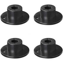 MOBILIBRICO – Füße für Tischbeine – Set mit 4 Stück – Ø35 mm, Ø78 mm – Stabilität auf weichen Oberflächen