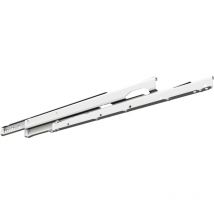 Fulterer - fr 6500 Rollschubführung - Vollauszug, Länge 250 mm, weiß pulverbesch.