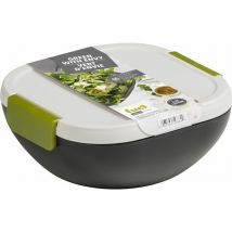 Contenant à repas - Fuel - Boite à salade - Fonction réfrigérante avec bloc de glace - Blanc