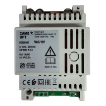 BPT - Fuente de alimentación de portero automático VAS/101 230V 4 módulos din 62700011