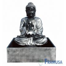 Fuente de piedra artificial buda ester silver