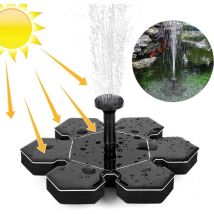 Soekavia - Fuente solar de exterior con panel solar de 1,5 w - RWJardin / estanques ornamentales / fuentes para estanques ornamentales