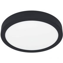 Plafoniera Moderna Fueva 5 Acciaio Nero Led Integrato 17W 3000K Ip44