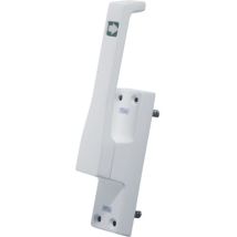 Guida porta 970 din destra anodizzata argento lm 50mm asta tonda 10mm Fuhr