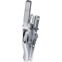 Fuhr - Tortreibriegel aufliegend sperrbar, 13 x 13 mm, Hub 23 mm, Stahl hell verzinkt