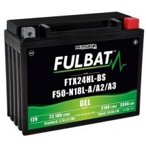 Fulbat - Batterie moto Gel Y50-N18L-A / YTX24HL-BS 12V 21Ah