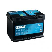 Batería Exide 70Ah EL700 efb