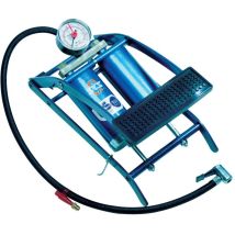 Fußluftpumpe 5 Bar Doppelzylinder Mit Manometer