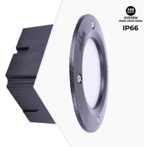 Applique led da incasso Fumagalli leti 100 Round 3W
