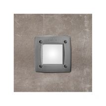 Lampada ad incasso Fumagalli leti 100 square grigio opale led GX53 3W cct set 3C1000000LYG1K
