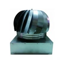 Fumaioli Eolici Acciaio Inox Base Tonda Diam.cm.15