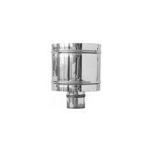 Fumaiolo 4 venti con base tonda zincato Diam. 250
