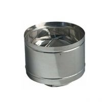 Fumaiolo a botte antivento inox 304 da MM.100
