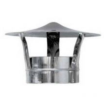 Cappello cinese con base tonda zincato Diam. 100 DK
