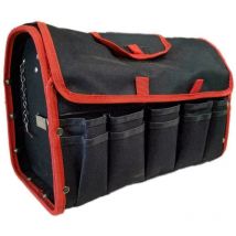 Fumasi - borsa porta attrezzi in tessuto da cm42x26x30