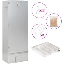 Vidaxl - Fumoir à four à bbq générateur de fumée froide acier galvanisé