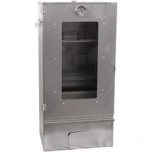 Fumoir 3 niveaux avec porte vitrée, h 80 cm