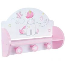 Cars, libreria porta cappotto per bambini modello unicorno, 713046 - Fun House